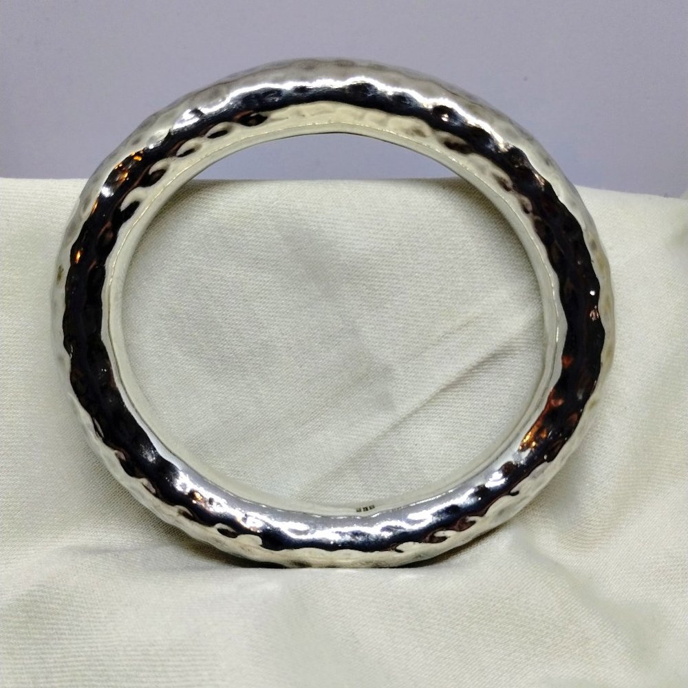 Silpada Hammered Sterling Silver bangle